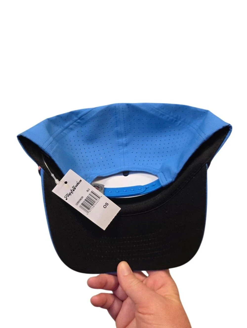 Flag & Anthem New Blue Snapback Hat